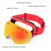 Extra Mile Ski Goggles, Anti-Fog UV Protection Winter Snow Sports Snowboard Goggles with Interchangeable Spherical Dual Lens for Men Women & Youth Snowmobile Skiing Skating