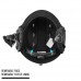 Extra Mile Ski & Snowboard Helmet w/Active Ventilation - EN 1077 Certified Safety, Matte Finish for Men, Women & Youth